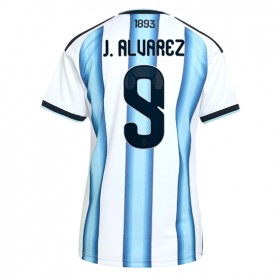 Argentina Julian Alvarez #9 Hemmakläder Dam VM 2026 Kortärmad